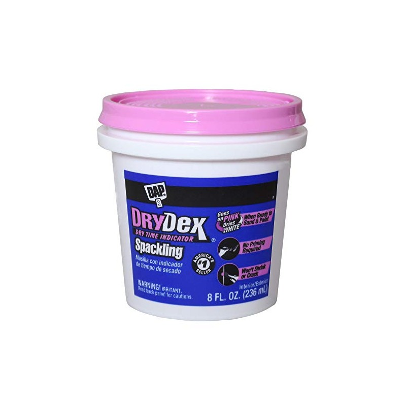 Drydex 12330 Qt 6Pk Spackling, Pink/White