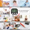 Kitchen Timer, Kitchen Timers for Cooking, Digital Visual Timer Magnetic
