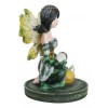 Ebros Gift Kneeling Bumblebee Spring Fairy With Crystal Ball On