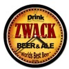 ZWACK beer and ale cerveza wall clock