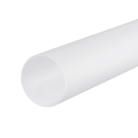 MECCANIXITY Clear Frosted Acrylic Lamp Shade 46mmx50mm 305mm(12") for Lampshade, Lighting