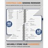 WEMATE Spiral Address Book with Alphabetical Tabs, Leather Password Book,