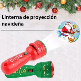 Show Me Navidades Proyector De Linterna Para Niños, Lámpara De Proye
