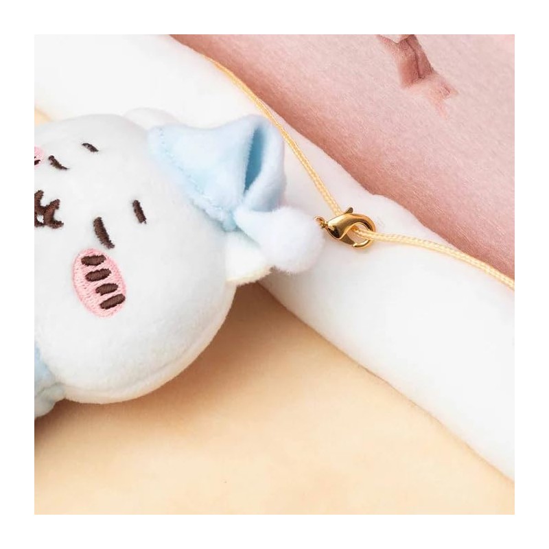 Chiikawa Mascot Set Connected to Bedtime Bed Plush Toy