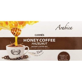 Carnes Sweet Honey Coffee Mix Sticks 1 Box, 20 Sticks (Hazelnut, 20 Sticks)
