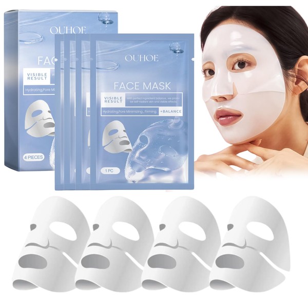 4pcs Collagen Face Mask - Collagen Mask Overnight - Deep