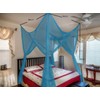 4 Post Bed Canopy Netting Functional Mosquito Net Full Queen