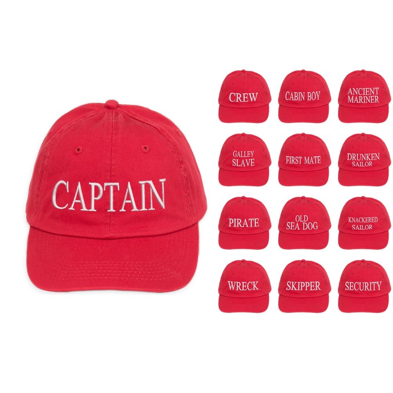 4sold 100% Cotton Ancient Mariner, Captain Cabin Boy Crew First