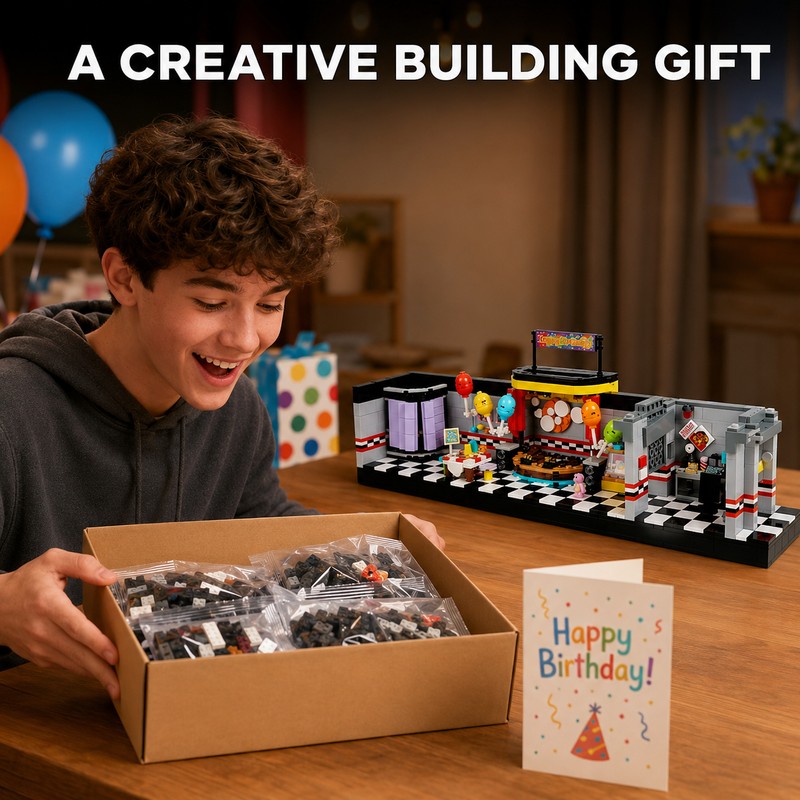 1388PCS Horror Game Building Block Set for Creative Play -