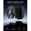 upHere H45K6 Low Profile CPU Air Cooler - 45mm Height,