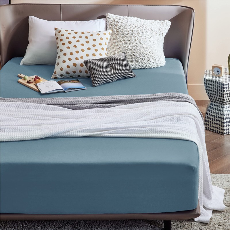 Bedsure Super King Fitted Sheet - Bed Sheets Extra Deep