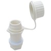 Threaded Drain Plug with Plastic Tethered Cap for Cooler,for Igl*o