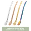 caáMate Bombilla, Mate Tea Straw, Spoon Shape, Stainless Steel, 16