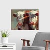 CANVAS ON DEMAND Cow Belles Wall Decal, Cow Artwork