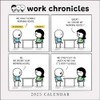 Work Chronicles 2025 Wall Calendar