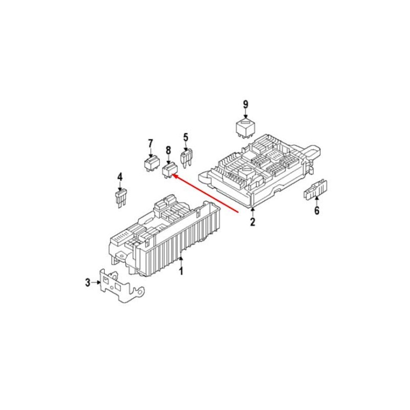 Front Windscreen Wiper Relay 61366980177 6980177 fit for 1 E81