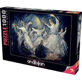 Anatolian Puzzle - Dervishes 1000 Piece Jigsaw Puzzle 1092 Multicolor