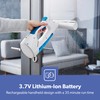GEEPAS Cordless Window Vacuum - Portable 3-in-1 Window Vacuum -