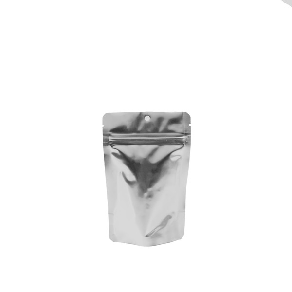 PackFreshUSA: 5 MIL Mylar Silver Metalized Stand Up Pouch Bags