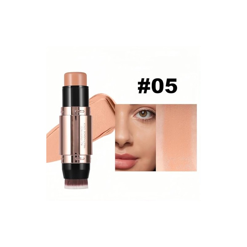 Contour Stick - Lápiz de maquillaje con brocha para modelar