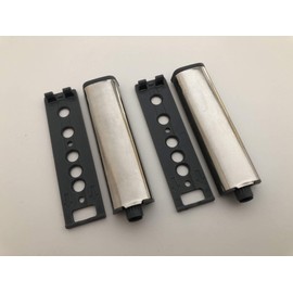 Set of 2 pressure door openers for cabinet doors and drawers, push to open, also suitable for kitchen furniture "Metod"