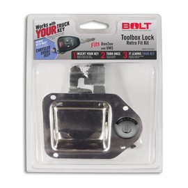 Bolt 7022699 Toolbox Latch Retrofit Kit for Dodge, Jeep and Ram Keys