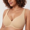 DELIMIRA Women's Plus Size Bras Minimizer Underwire Full Coverage Unlined