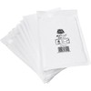 3 x 100 White Jiffy Airkraft Postal Bags Bubble-Lined Peel