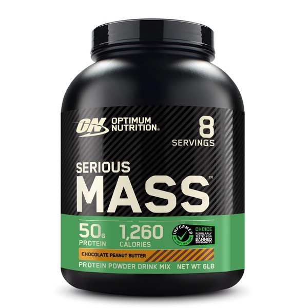 Optimum Nutrition Optimum Nutrition Serious Mass, Weight Gainer Protein Powder,