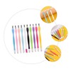 WOONEKY 15Pcs Set Nail Cuticle Remover Pusher and Forks Sturdy