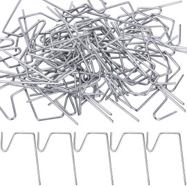 Fovths 60 Pieces Christmas Light Hanger Gutter Grid Hooks Metal Wire Hooks Ornament Hangers Metal Hangers for Christmas Outside Lights Gutters with Mesh Leaf Guard