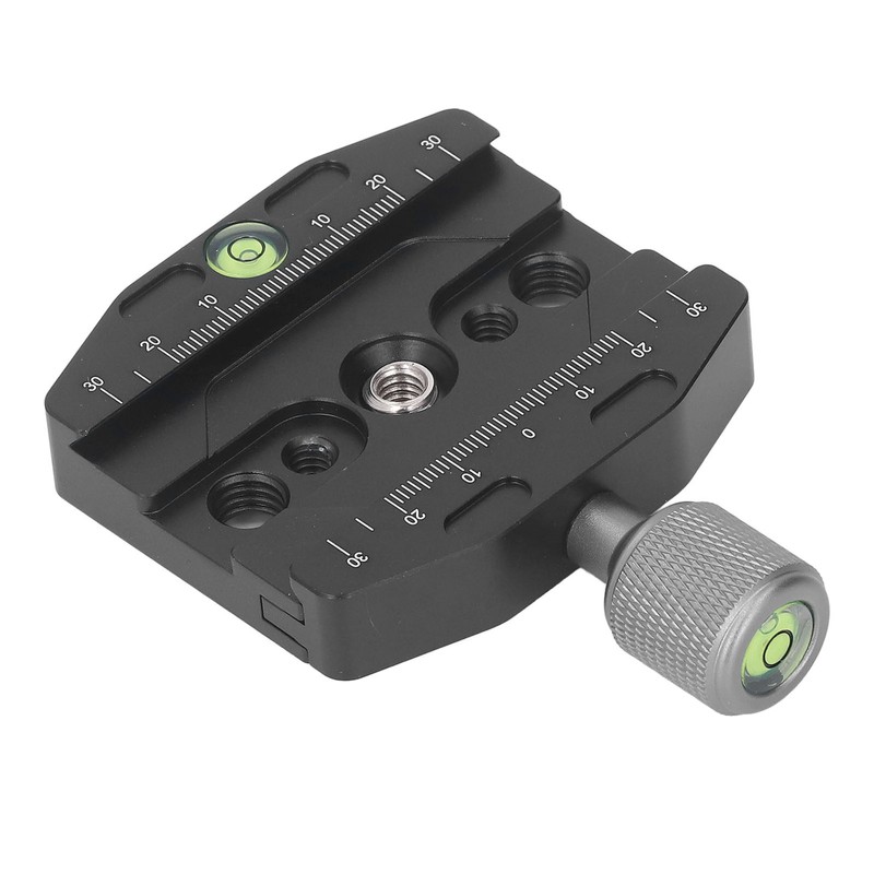 Quick Release Plate Universal Aluminum Alloy SLR Camera Tripod Head
