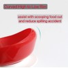 pekokavo Spill Proof 5.8" Scoop Bowl with Non-Skid Suction Base,