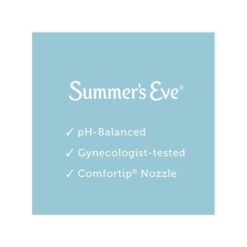 Summer's Eve Douche 4-Pack, Extra Cleansing Vinegar & Water, 18-Ounce