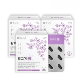Chong Kun Dang Empress's Spring Menopausal Gamma-Linolenic Acid 2+1 Box (3 Months Supply) Pomegranate Fruit PMS Nutrient / 황후의봄 갱년기 감마리놀렌산 2+1박스(3개월분) 회화나무열매 PMS영양제