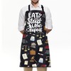 ENSIANTH Lawyer Apron Funny Gifts for Attorneys Eat Sleep Law