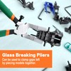 SPEEDWOX Glass Nipper, Glass Punch, Glass Cutter, Glass Cutting Nipper,