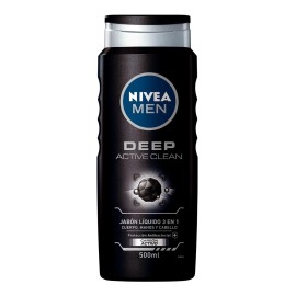 Nivea Active Clean Antibacterial Liquid Soap for Men 500ml