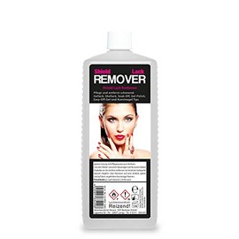 1/2 Liter (Inhalt: 500ml) REMOVER für Gellack, Shellack, Soak-Off, Gel-Polish, Easy-Off-Gel, Acrylmasse und Kunstnagel Tips mit Pflegestoffen