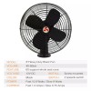 Facon 12V RV Cooling Fan with 2 Speed Switch, Dia: