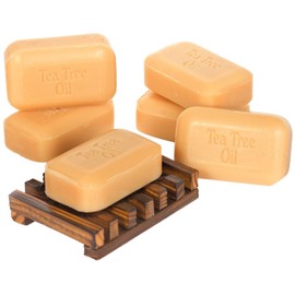 Soap Works Tea Tree Oil Soap Bar, 6-Count