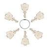Newyuan 6Pcs Ignition Keys Replacement - A126 Compatible with APEM,