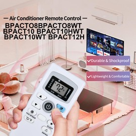 New Replacement for Black Decker Air Air Conditioner Remote Control BPACT08 BPACT08WT BPACT10 BPACT10HWT BPACT10WT BPACT12H BPACT12HWT BPACT12WT BPACT14H BPACT14HWT BPACT14WT