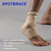 SPOTBRACE 1 Pair Ankle Brace Socks for Sprained Ankle -