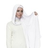Lina & Lily Flowy Chiffon Instant Hijab Scarf Attached Jersey