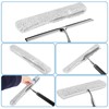 17'' - 62'' Metal Squeegee with Extension Pole for Window,Glass