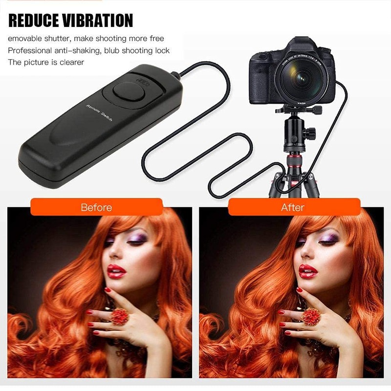 VBESTLIFE MC-30 SLR 90cm Long Shutter Release Shutter Release for