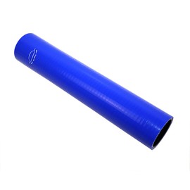 LTI Universal (305 mm) 12 pulgadas de longitud, 4 capas reforzadas de alto rendimiento (51 mm) 2 pulgadas ID Acoplador recto manguera de silicona (2 pulgadas azul)