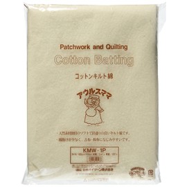 バイリーン コットンキルト綿 100cm×100cm 白 KMW-1P