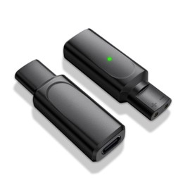 WITRN USB-C to Braun Shaver Charging Adapter, Compatible with Series 3, 5, 7, 9, XT, HC, Silk-epil, BG Series (1 Pack - Black)